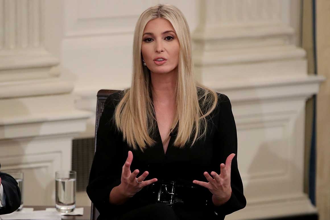 Ivanka Trump foi criticada por encorajar as pessoas a votar no dia da eleição