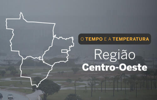 PREVISÃO DO TEMPO: segunda-feira (5) de céu claro em quase toda a região Centro-Oeste