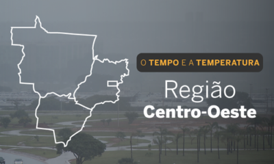 PREVISÃO DO TEMPO: Centro-Oeste terá sexta-feira (10) chuvosa em todas as unidades da federação