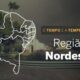 PREVISÃO DO TEMPO: Nordeste contará com chuva em boa parte da região, nesta quinta-feira (13)