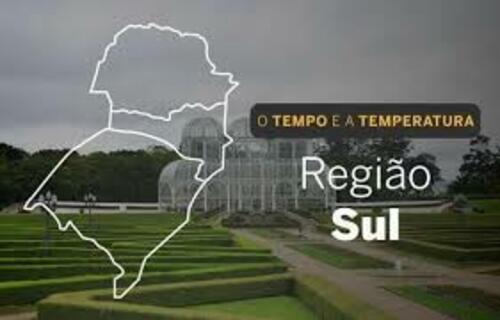 PREVISÃO DO TEMPO: Sul terá chuvas intensas e tempestade, nesta quarta-feira (19)