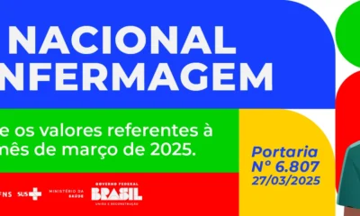 PISO DA ENFERMAGEM: confira lista dos municípios que recebem maiores valores