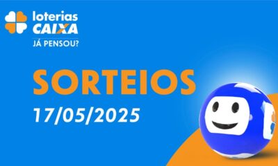 Lotofácil 3394: resultado do sorteio deste sábado (17/05/2025)