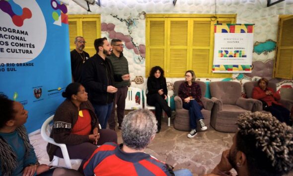 Porto Alegre: Ponto de Cultura Quilombo do Sopapo recebe visita de equipe do MinC