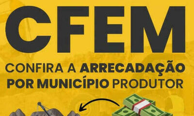 CFEM: ANM repassa R$ 478 milhões a estados e municípios produtores minerários