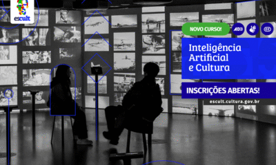 Aplicação da inteligência artificial na  área cultural é tema de curso gratuito e on-line