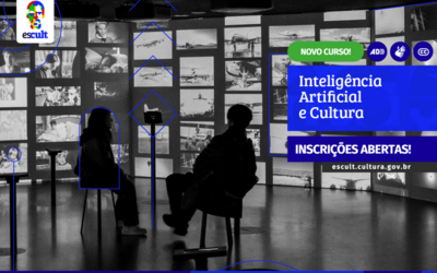 Aplicação da inteligência artificial na  área cultural é tema de curso gratuito e on-line