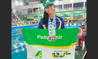 Banco da Amazônia impulsiona carreira da multicampeã Norte/Nordeste da natação brasileira