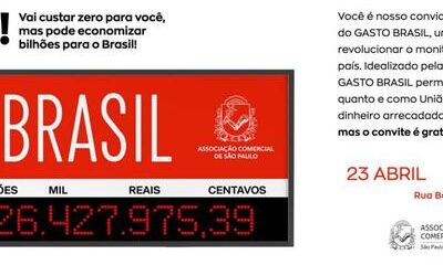 Gasto Brasil: ferramenta de monitoramento de gastos públicos será lançada em São Paulo