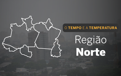 Norte com alerta para chuvas intensas neste sábado