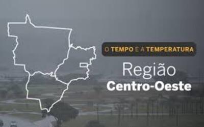 PREVISÃO DO TEMPO: Centro-Oeste conta com pancadas de chuva em boa parte da região, nesta sexta-feira (29)