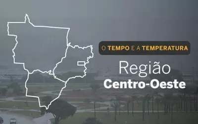PREVISÃO DO TEMPO: Centro-Oeste terá sexta-feira (18) de céu encoberto