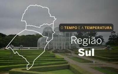 PREVISÃO DO TEMPO: Segunda-feira (26) com chuvas fortes no Rio Grande do Sul