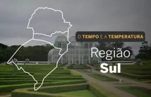 PREVISÃO DO TEMPO: domingo (1) claro em regiões do Sul