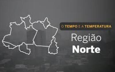 PREVISÃO DO TEMPO: região Norte terá chuva na maioria dos estados, nesta sexta-feira (29)