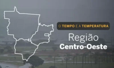 PREVISÃO DO TEMPO: sábado (9) de sol e chuva para o Centro-Oeste