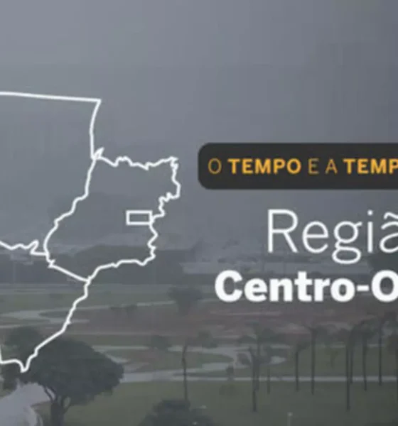 PREVISÃO DO TEMPO: sábado (9) de sol e chuva para o Centro-Oeste