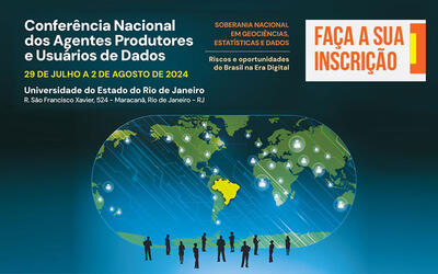 Rio de Janeiro recebe a maior conferência nacional de usuários e produtores de dados