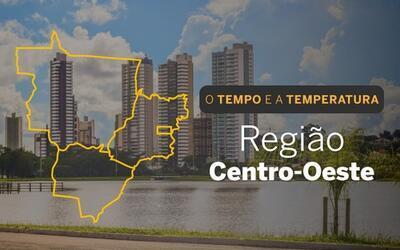 PREVISÃO DO TEMPO: Centro-Oeste terá prevalência de variação entre muitas e poucas nuvens, nesta quinta-feira (4)