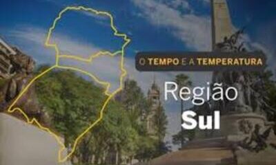 PREVISÃO DO TEMPO: Sul do Brasil terá quinta-feira (25) com poucas chances de chuva