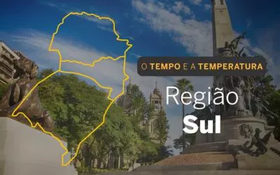 PREVISÃO DO TEMPO: quarta-feira (10) com geadas na Região Sul