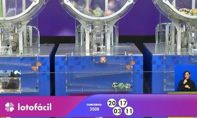 Lotofácil 3508: números e resultado do sorteio de hoje (09/10)