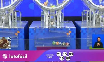 Lotofácil 3509: números e resultado do sorteio de hoje (10/10)