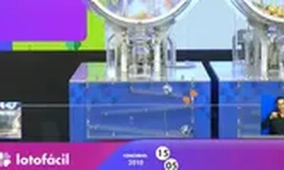 Lotofácil 3510: números e resultado do sorteio de hoje (11/10)