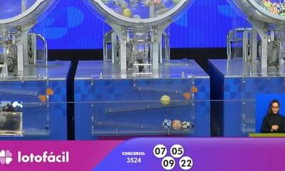 Lotofácil 3524 de hoje: confira os números e o resultado do sorteio desta terça-feira (28/10)
