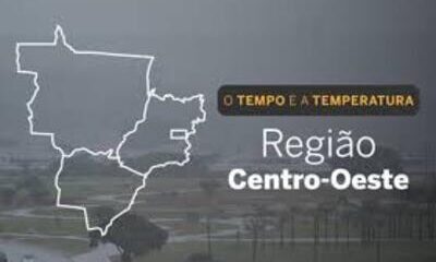 PREVISÃO DO TEMPO: Centro-Oeste com instabilidades nesta segunda-feira (6)