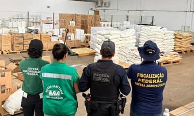 Operação do Mapa apreende 21 toneladas de agrotóxicos irregulares no Triângulo Mineiro