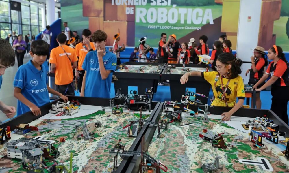 Festival SESI de Educação define representantes brasileiros para mundial de robótica nos EUA