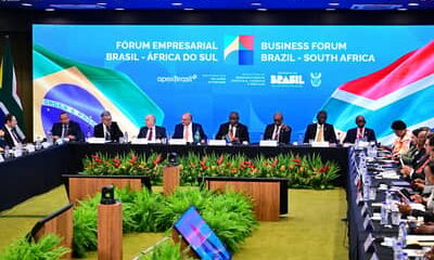 Fórum Brasil–África do Sul reforça cooperação econômica entre os dois países e destaca potencial do comércio bilateral