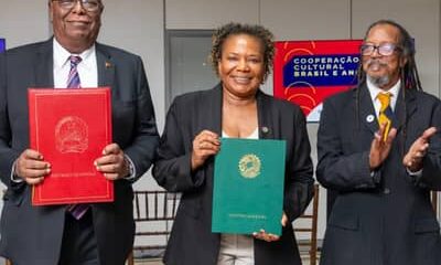 Brasil e Angola assinam acordos culturais e abrem ao público documentos históricos sobre a escravidão
