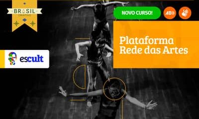 Escult abre inscrições para o curso Plataforma Rede das Artes