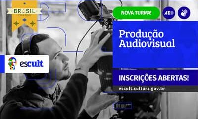 Escult lança segunda turma do Curso Livre em Produção Audiovisual