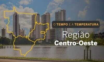 PREVISÃO DO TEMPO: segunda-feira (27) de chuvas no Centro-Oeste