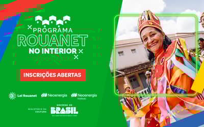 Último mês de inscrições para o programa Rouanet no Interior