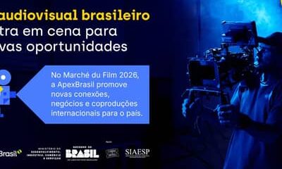 Marché du Film 2026: Brasil reforça presença internacional do audiovisual em Cannes