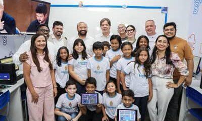 Ministério inaugura laboratório de informática em escola rural de Manaus (AM)