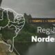 O TEMPO E A TEMPERATURA: chuvas no litoral nordeste neste sábado (9)