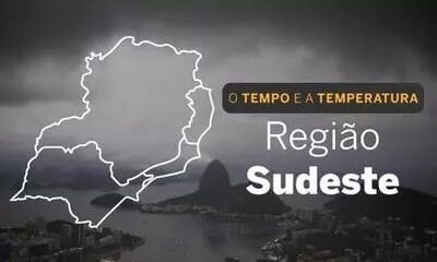 O TEMPO E A TEMPERATURA: sábado (30) com chuvas isoladas na Região Sudeste