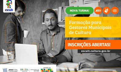 Escult reabre inscrições para curso gratuito focado em gestores municipais de cultura