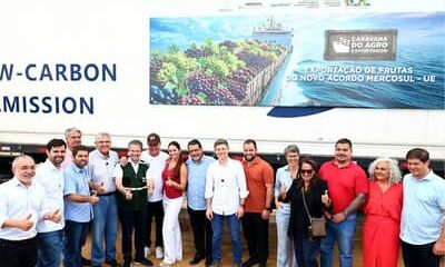 Vale do São Francisco registra primeiro embarque de uvas sem tarifa para a Europa