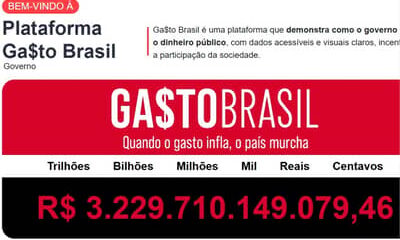 GASTO BRASIL: despesas públicas estaduais do Norte somam R$ 88,6 bilhões em 2026
