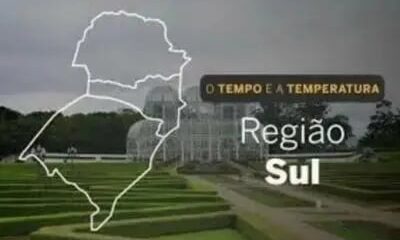 O TEMPO E A TEMPERATURA: chuva e trovoadas atingem o Rio Grande do Sul nesta terça-feira (4)