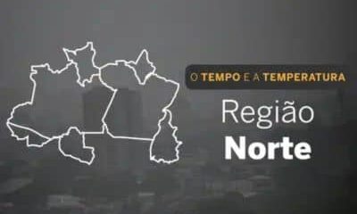O TEMPO E A TEMPERATURA: confira a previsão do tempo para a Região Norte neste domingo (2)