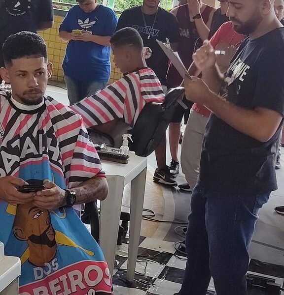 Etapa do Complexo do Alemão confirma força da Batalha dos Barbeiros e reúne talentos da profissão