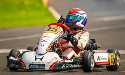Do Pará para o mundo: jovem piloto patrocinado pelo Banco da Amazônia ganha competição de kart na Itália