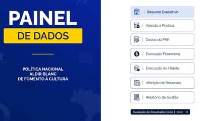 Painel da Aldir Blanc amplia consulta sobre execução de recursos e novos repasses